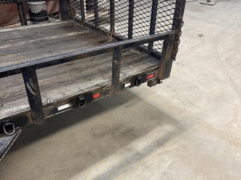 We welded little D-Rings on it for the customer.